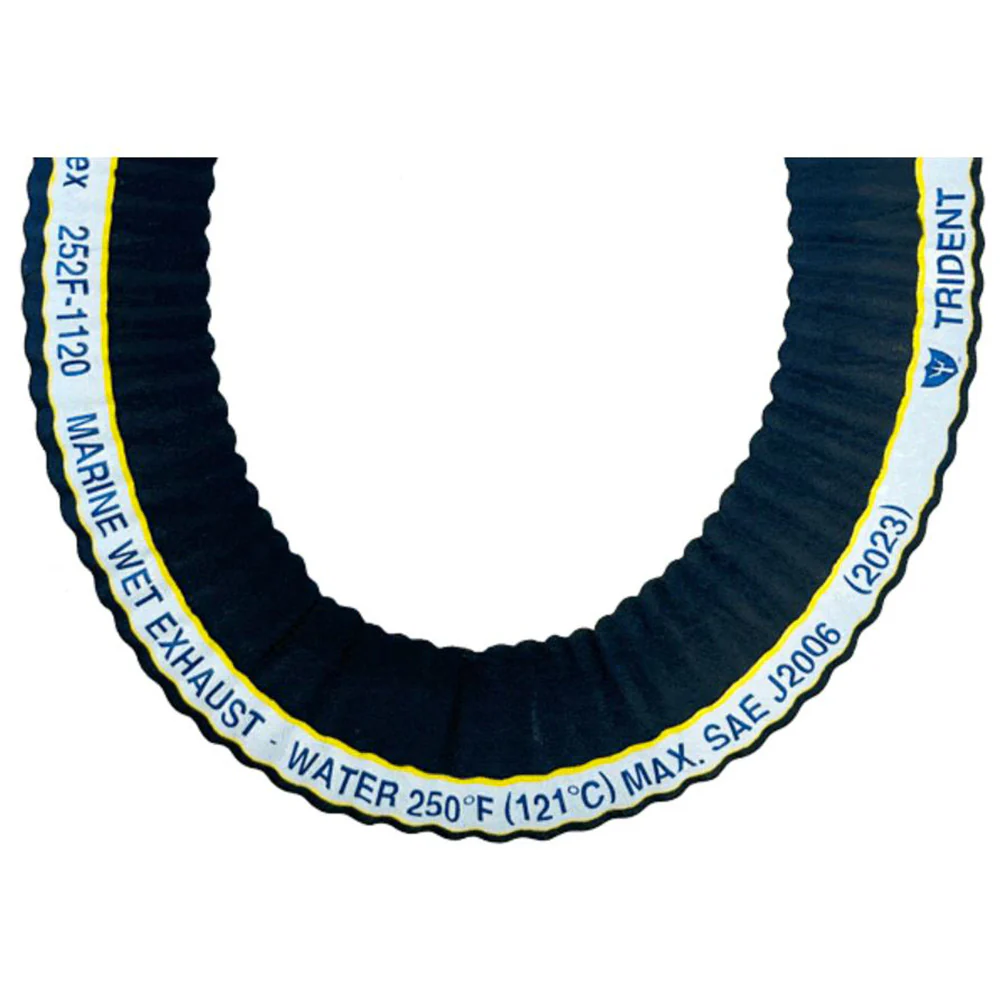 Trident Marine 1-1/2" Extra-Flex Corrugated Marine Wet Exhaust Hose - Sold by the Foot [252F-1126-FT] - Image 2
