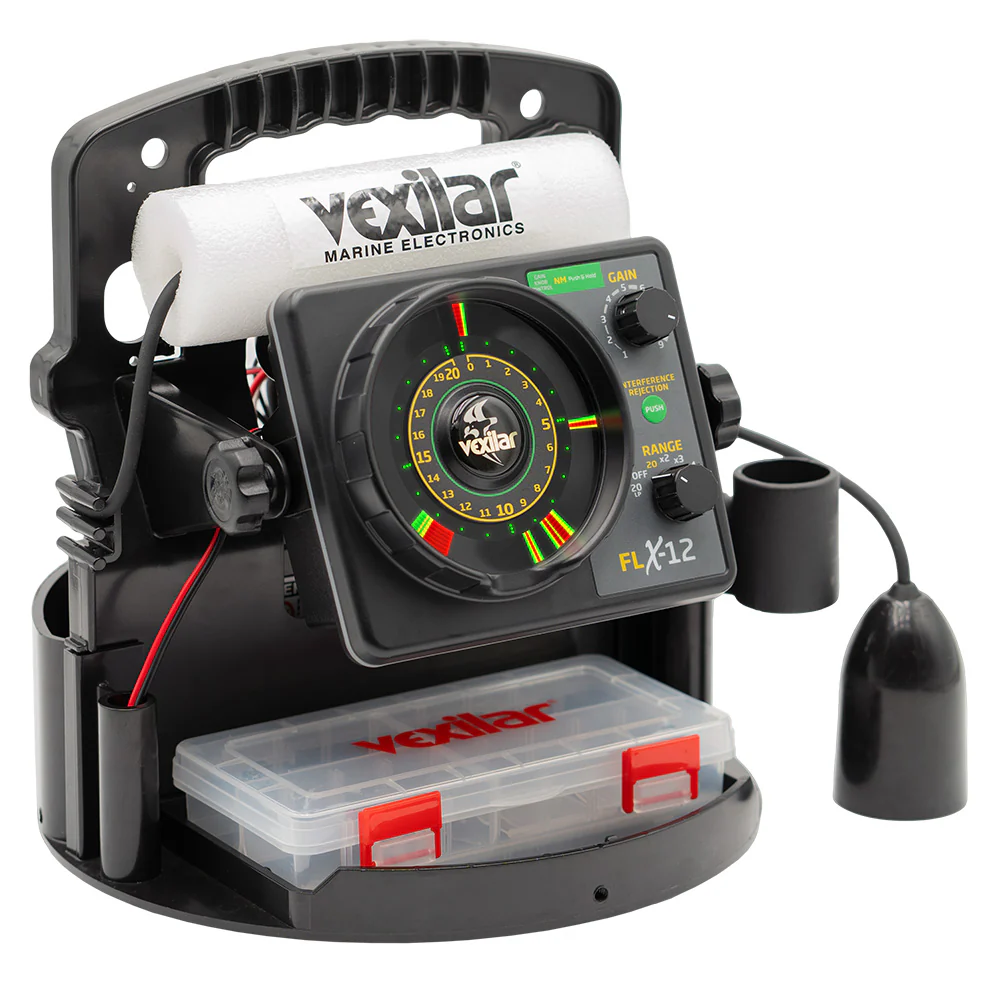 Vexilar FLX-12 Pro Pack II Fishing System w/12 Degree Ice Ducer [PPX1212] - Image 3