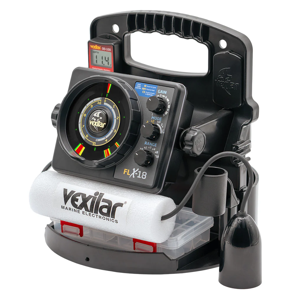 Vexilar FLX-18 Pro Pack II Fishing System w/12 Degree Ice-Ducer  DD-100 [PPX1812] - Image 3