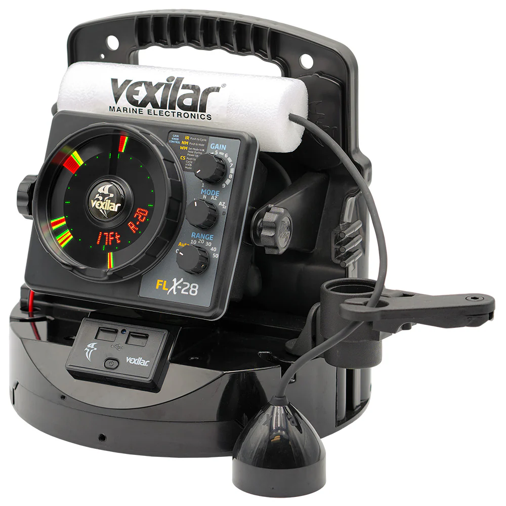 Vexilar FLX-28 Pro Pack Elite Fishing System w/Pro View Ice-Ducer  Vexilar Lithium Battery [PPEL28PV] - Image 3