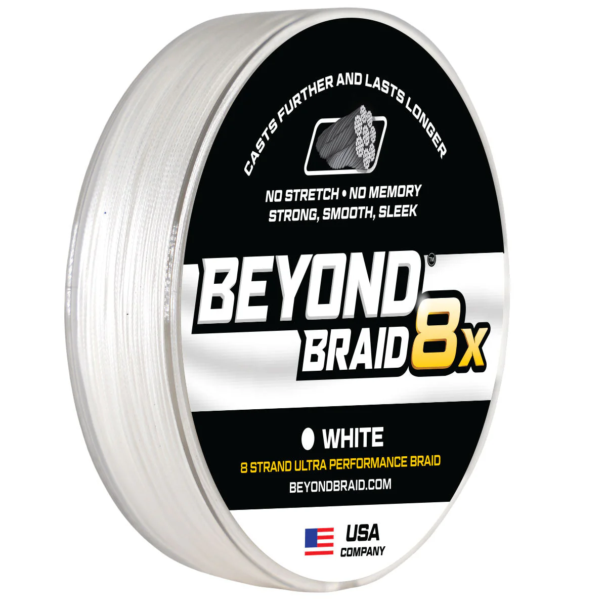 White 8X- Ultra Performance 8 Strand - Image 7