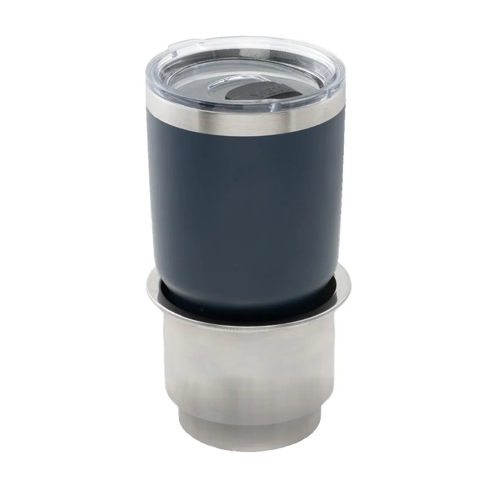 Whitecap Large Stainless Steel Cupholder (Fits YETI) [S-3504C] - Image 2