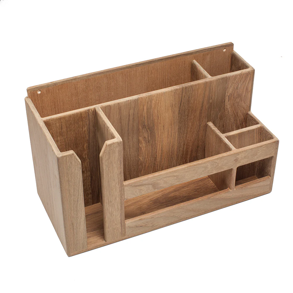 Whitecap Teak Dish/Cup/Utensil Holder [62404] - Image 2